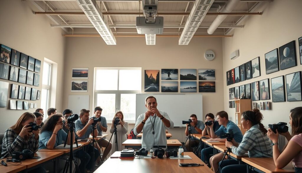 Photography courses for learning and training