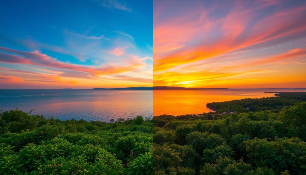 Rule of thirds in photography composition