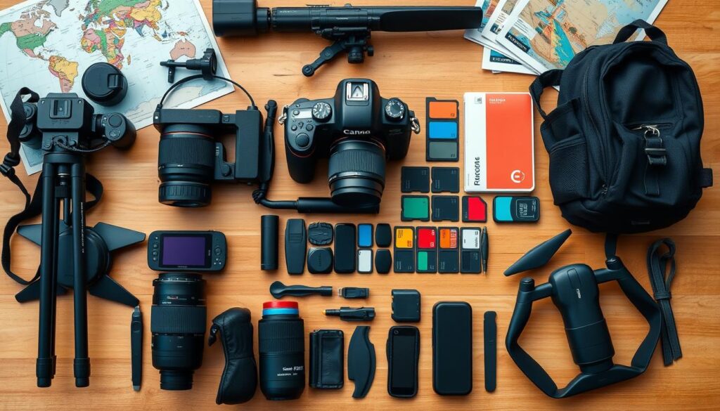 ציוד לצילום נסיעות