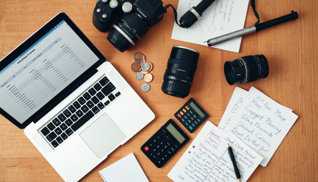 Setting a photography budget with used camera equipment