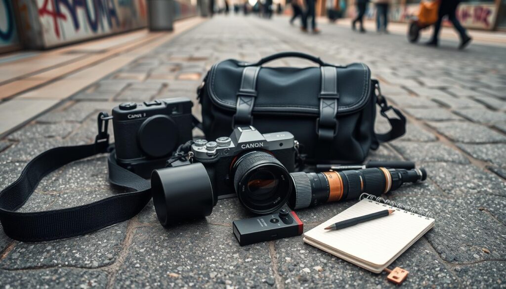 ציוד לצילום רחוב