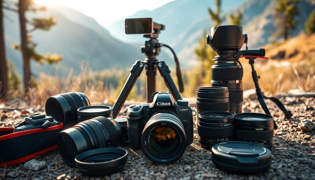 ציוד צילום בטיול