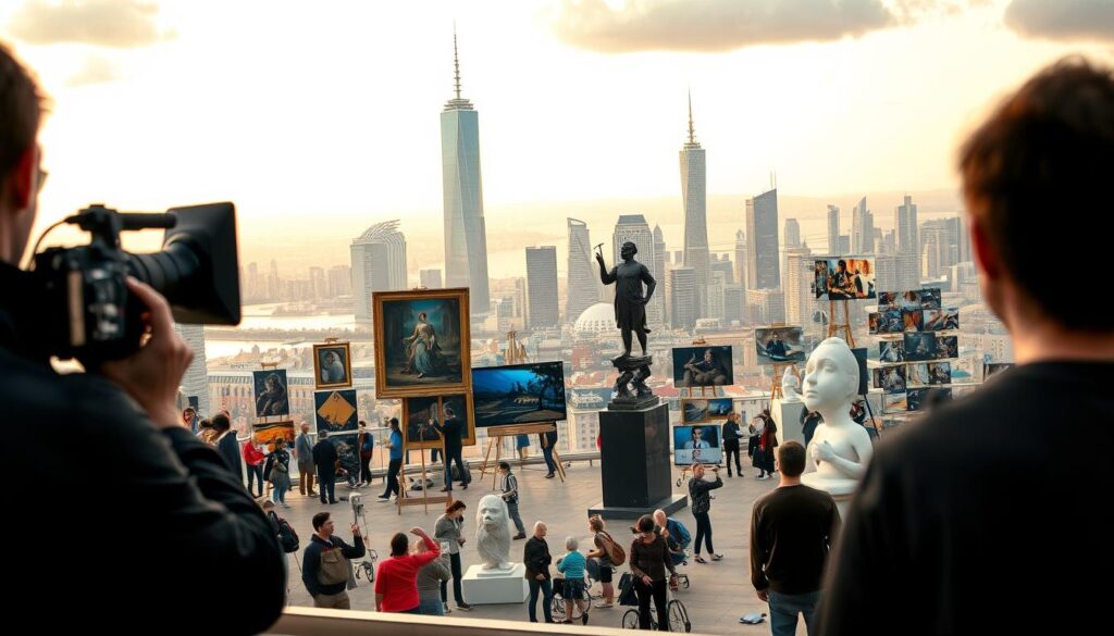 תיעוד באמצעות אומנות וקולנוע תיעוד באמצעות אומנות וקולנוע